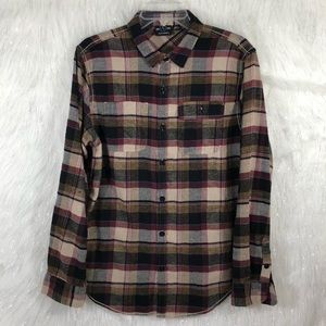 Burnside Men’s Long Sleeve Button Flannel
